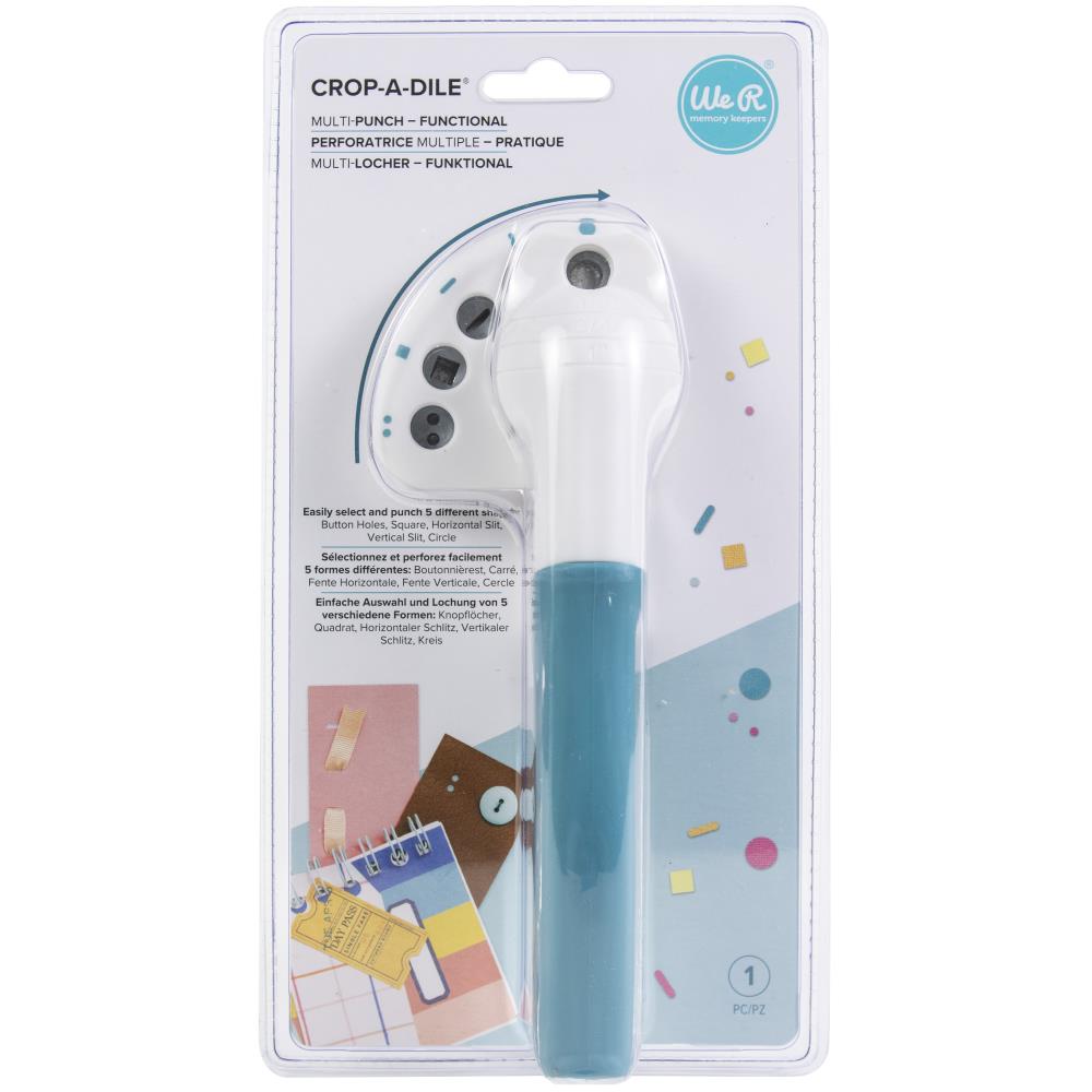 We R Makers CROP-A-DILE MULTI-PUNCH Tool 660094 – Simon Says Stamp