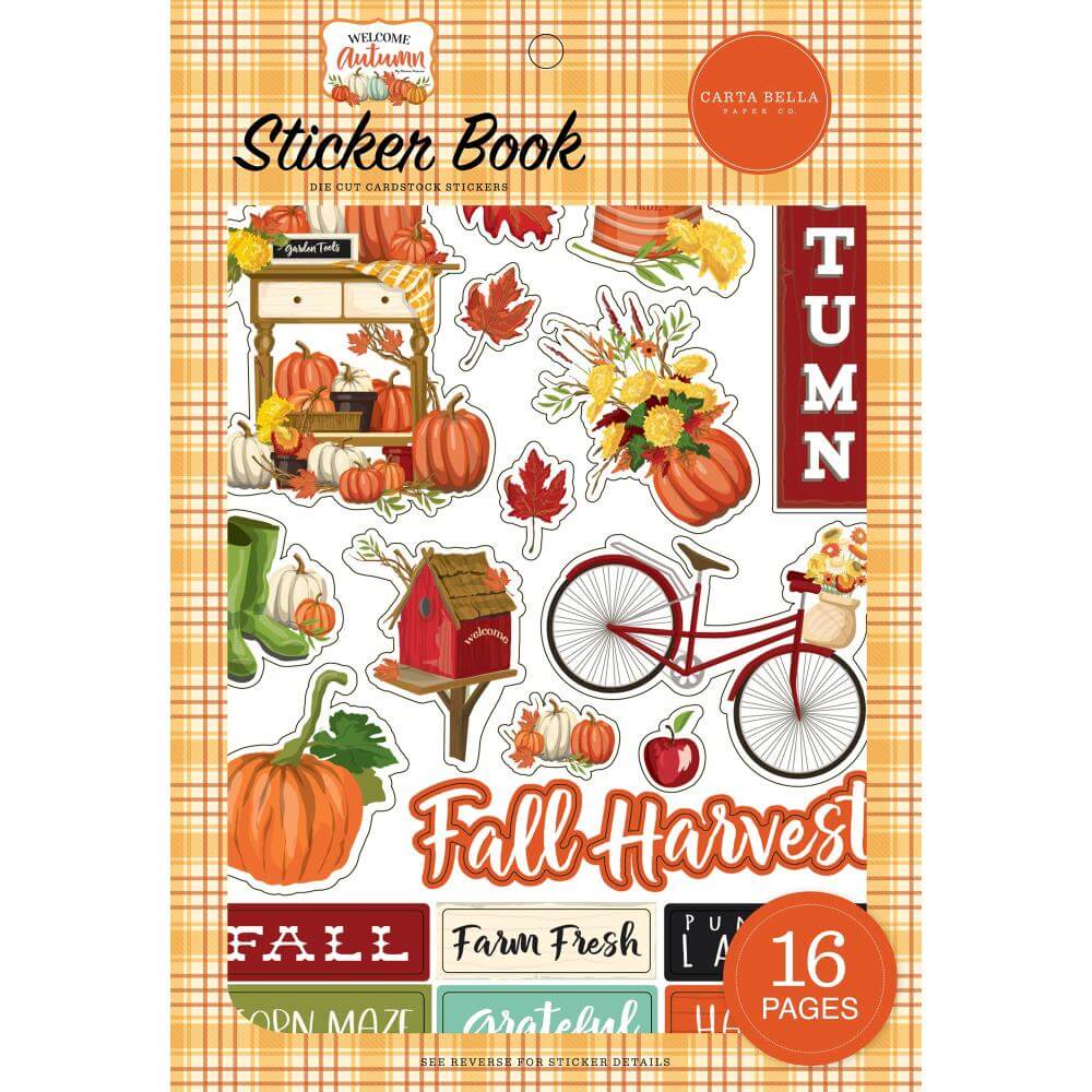 Welcome Autumn Sticker Book