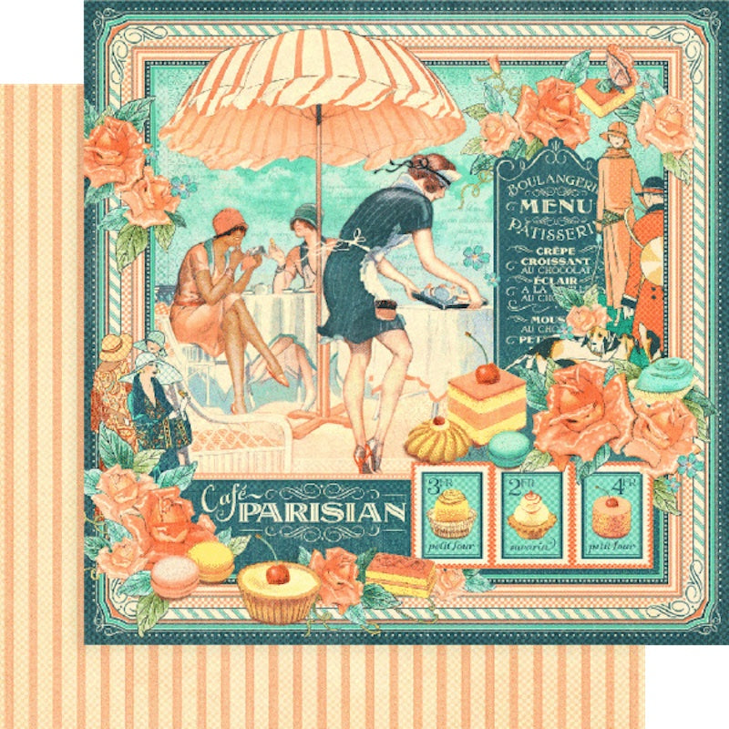 Cafe Parisian 12x12 Collector's Pack