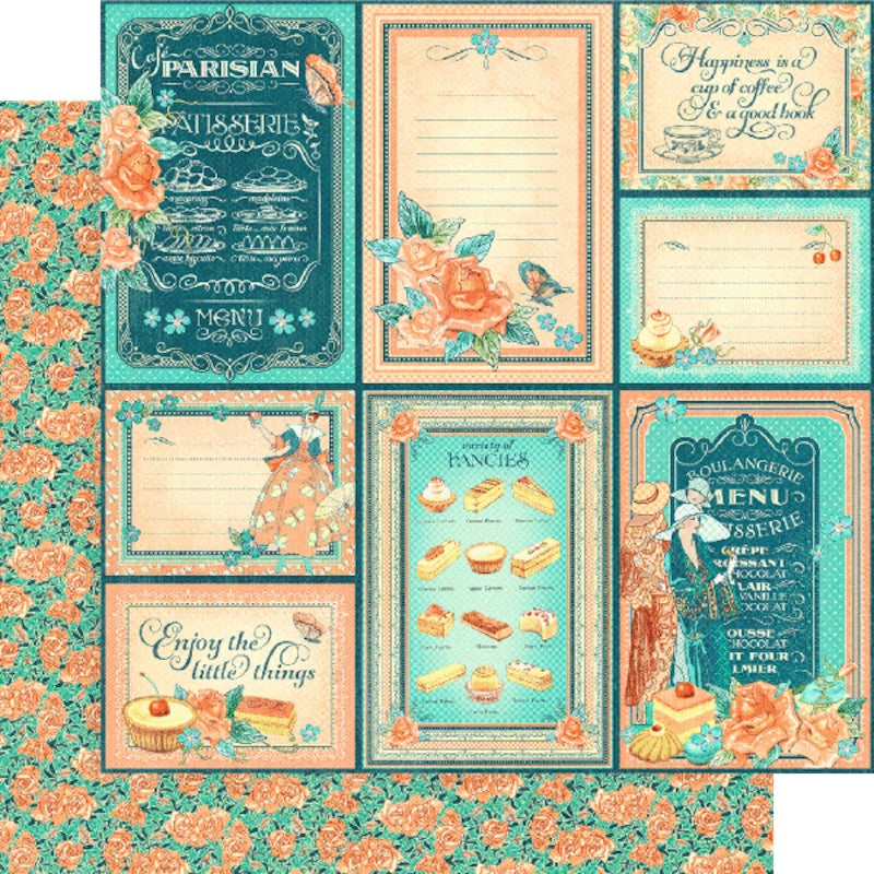Cafe Parisian 12x12 Collector's Pack