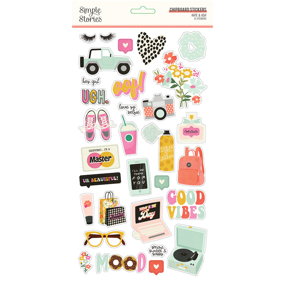 Kate & Ash 6x12 Chipboard