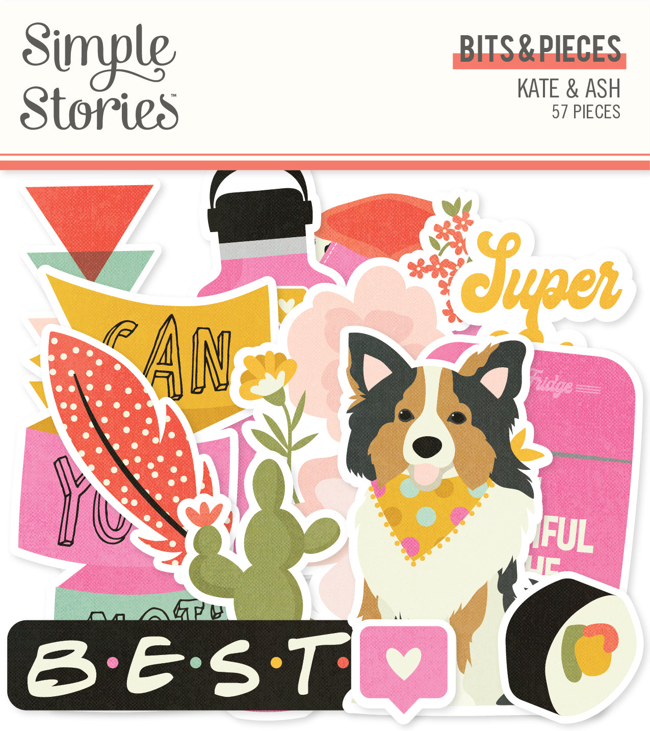 Kate & Ash Bits & Pieces by Simple Stories