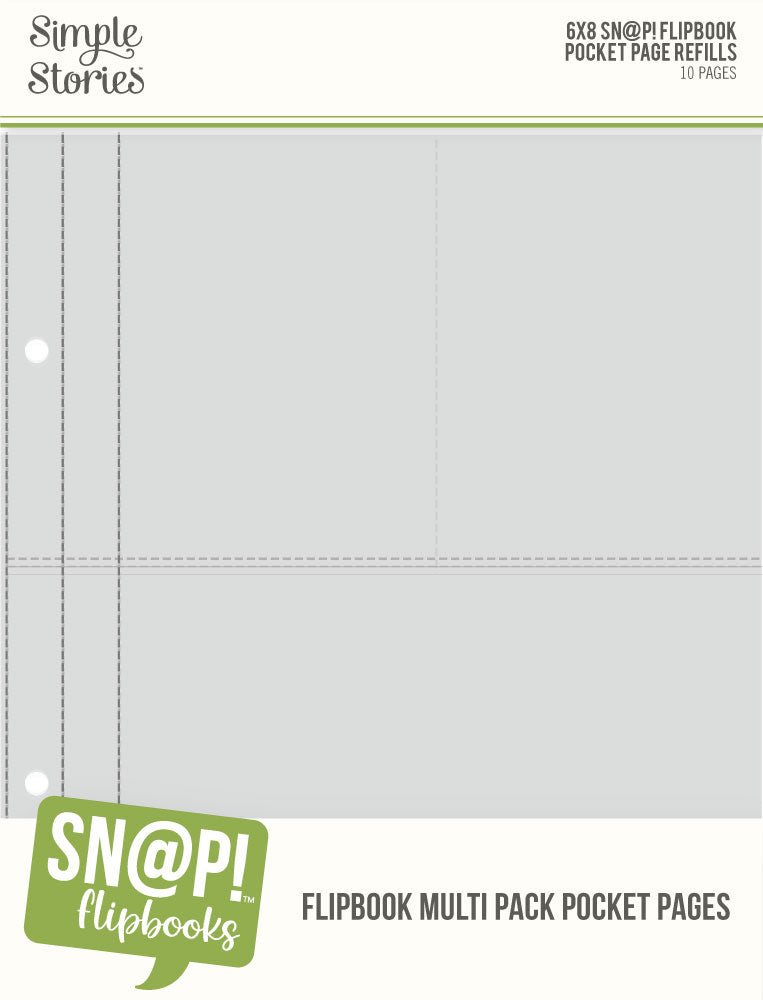 MULTI PACK REFILLS 6X8 SN@P! FLIPBOOK PAGES