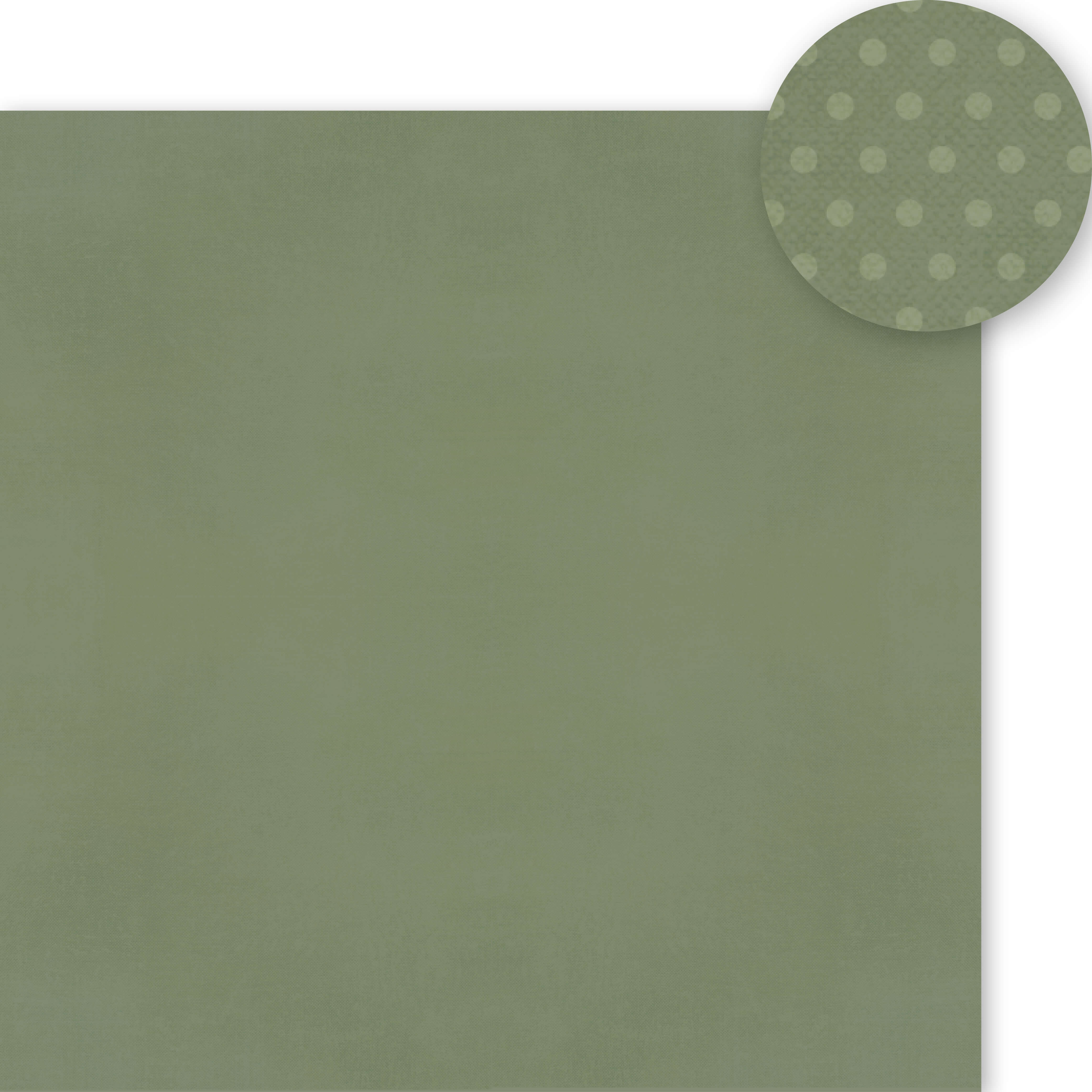 Color Vibe 12x12 Textured Cardstock - Moss