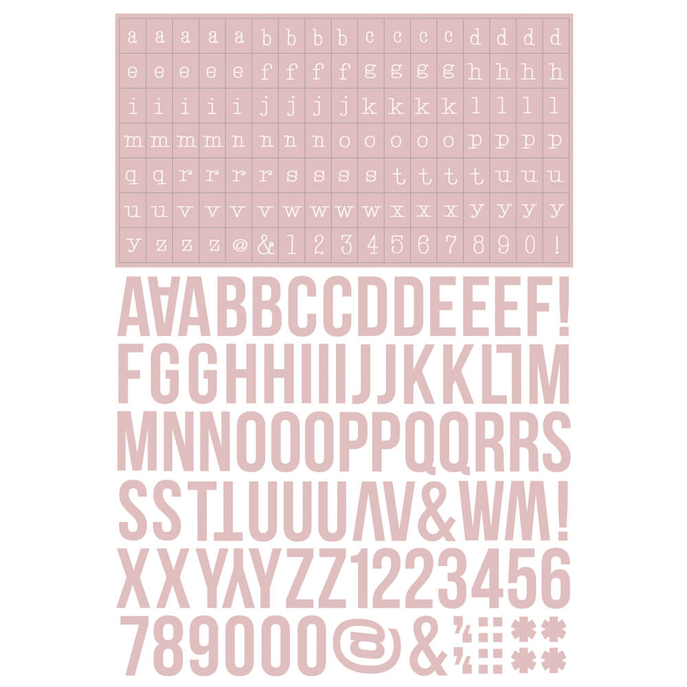Color Vibe Collection - Sticker Book - Alphabet - Boho