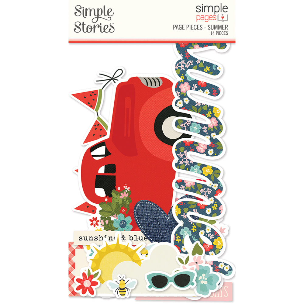 Simple Pages Page Pieces - Summer
