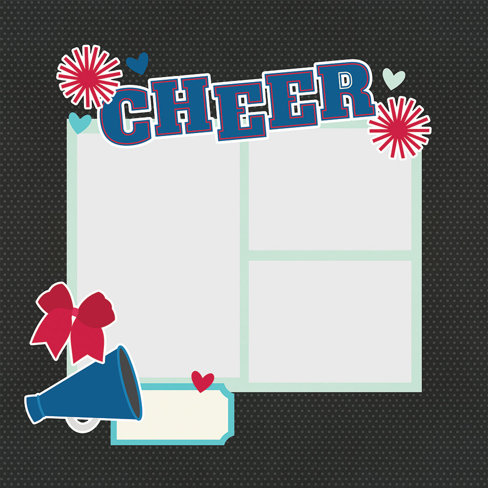 Simple Pages Page Pieces - Cheer