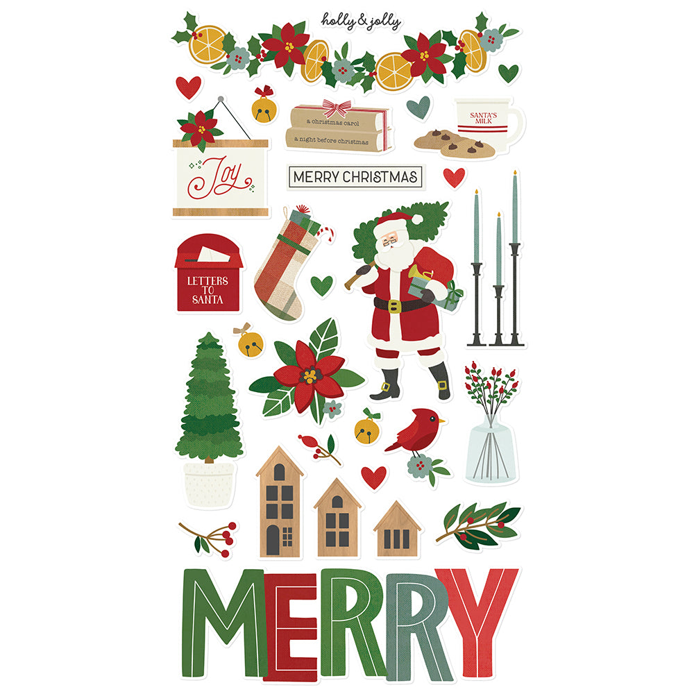 Hearth & Holiday - 6x12 Chipboard
