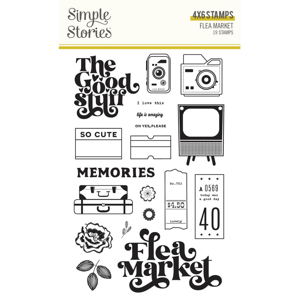 Flea Market Stamp Set
