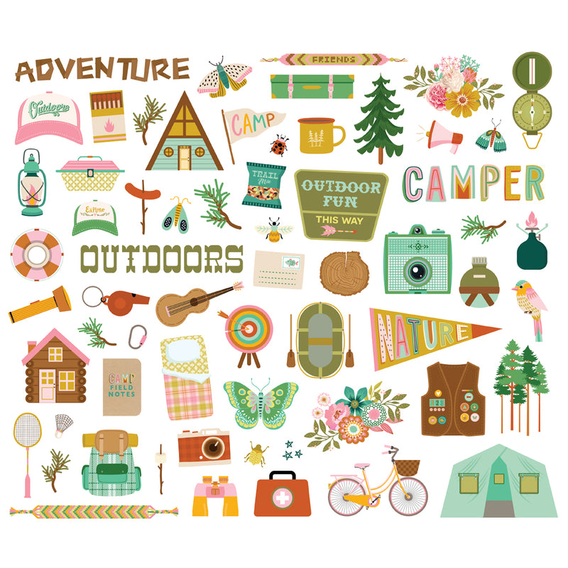 Trail Mix - Bits & Pieces by Simple Stories 
