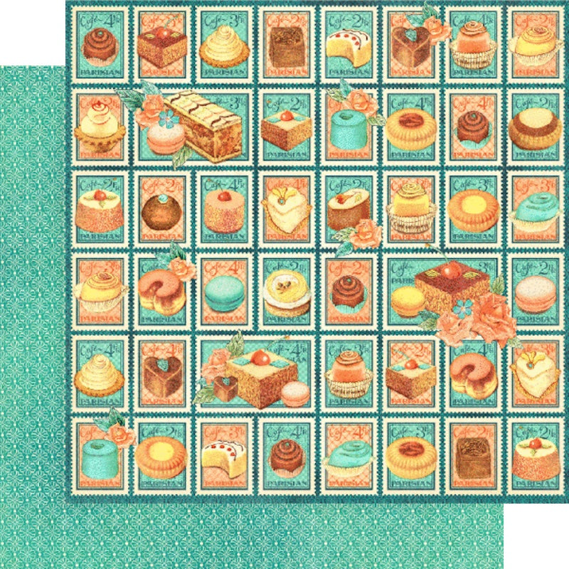 Cafe Parisian 12x12 Collector's Pack