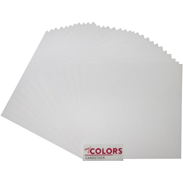 My Colors Heavyweight Cardstock Bundle - White Classic