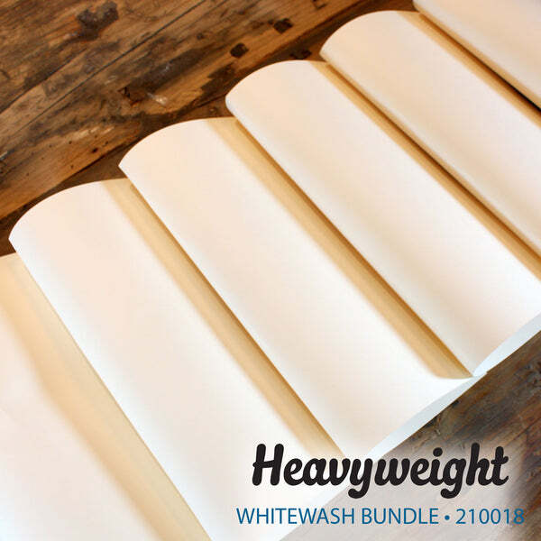 My Colors Heavyweight Cardstock Bundle - Whitewash