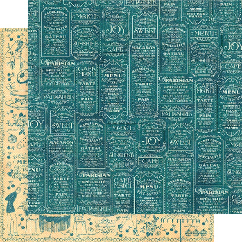 Cafe Parisian 12x12 Collector's Pack