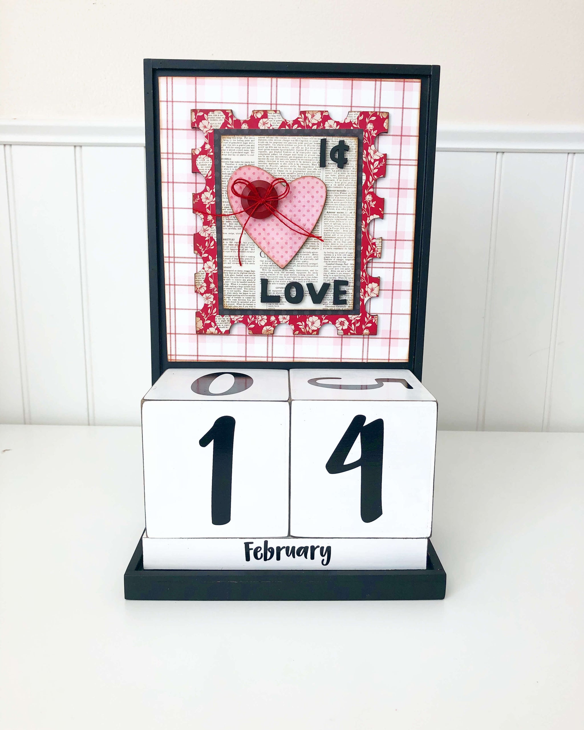 Block Countdown - February / Valentine&rsquo;s Day Kit