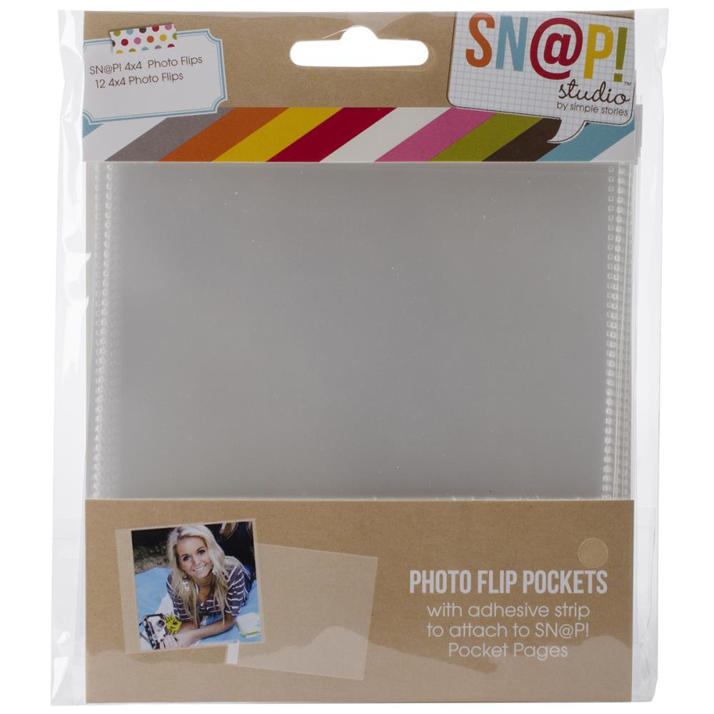 4x4 Photo Flip Pockets SN@P! Simple Stories