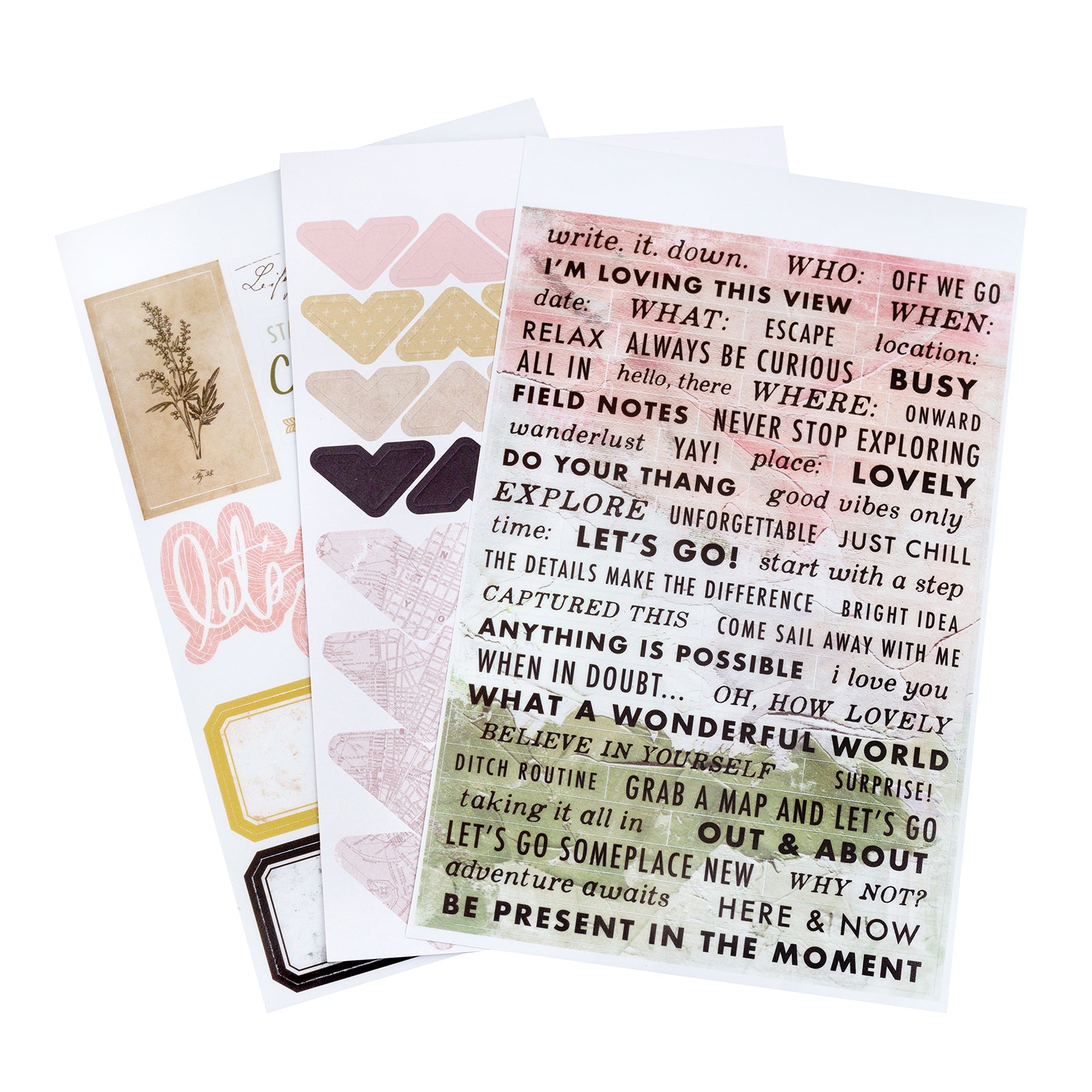 Storyline Chapters Mini Sticker Book - The Journaler by Heidi Swapp