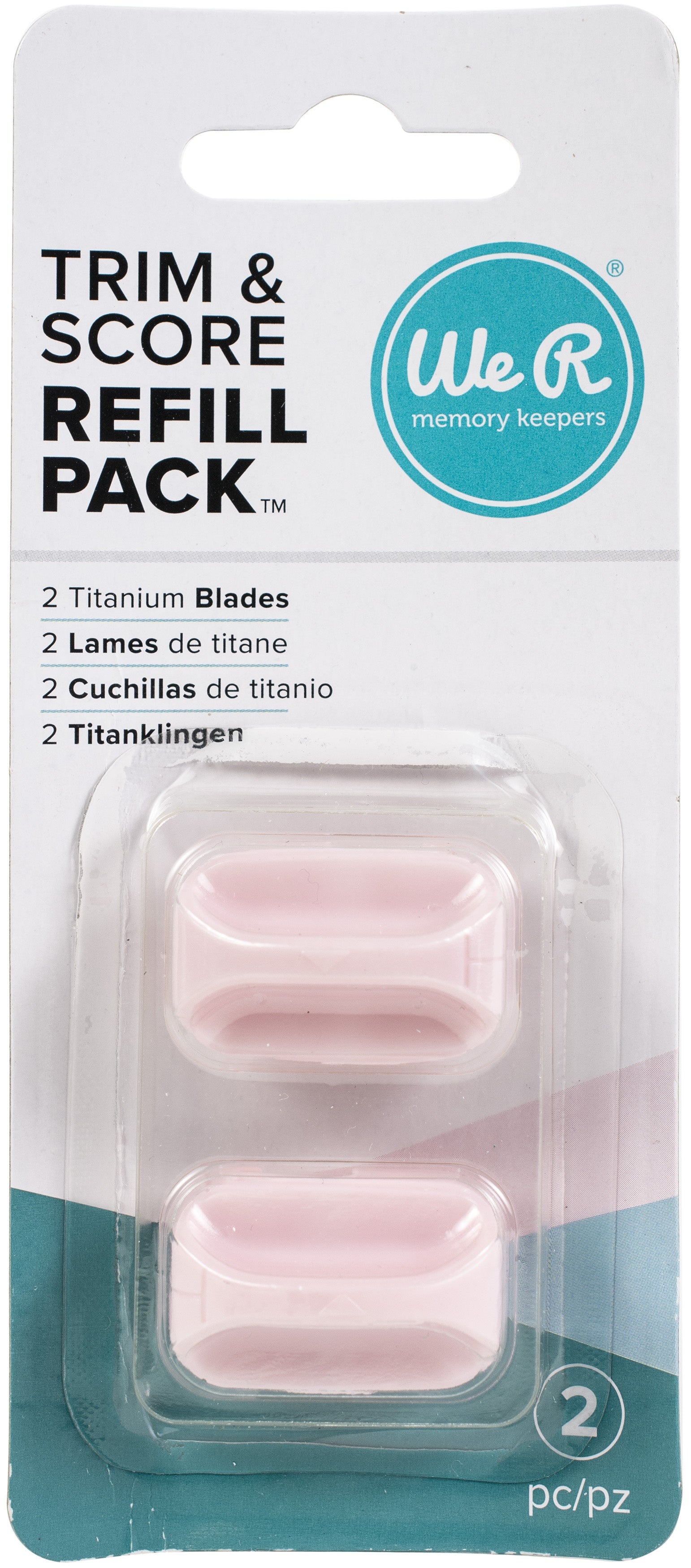 Trim and Score Refill Blades - Pink