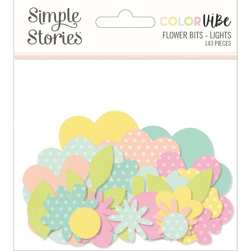 Color Vibe Flowers Bits & Pieces - Lights