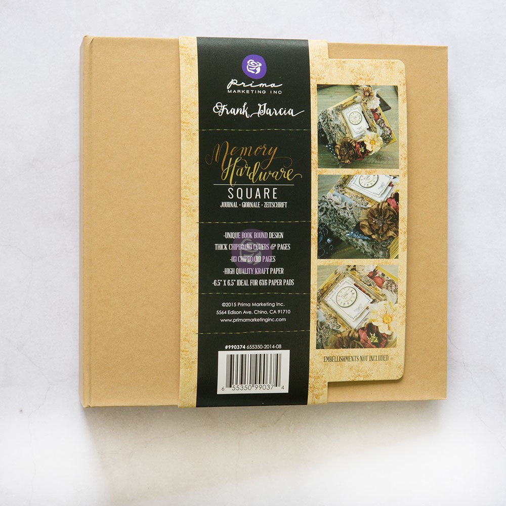 Memory Hardware Chipboard Album - SQUARE