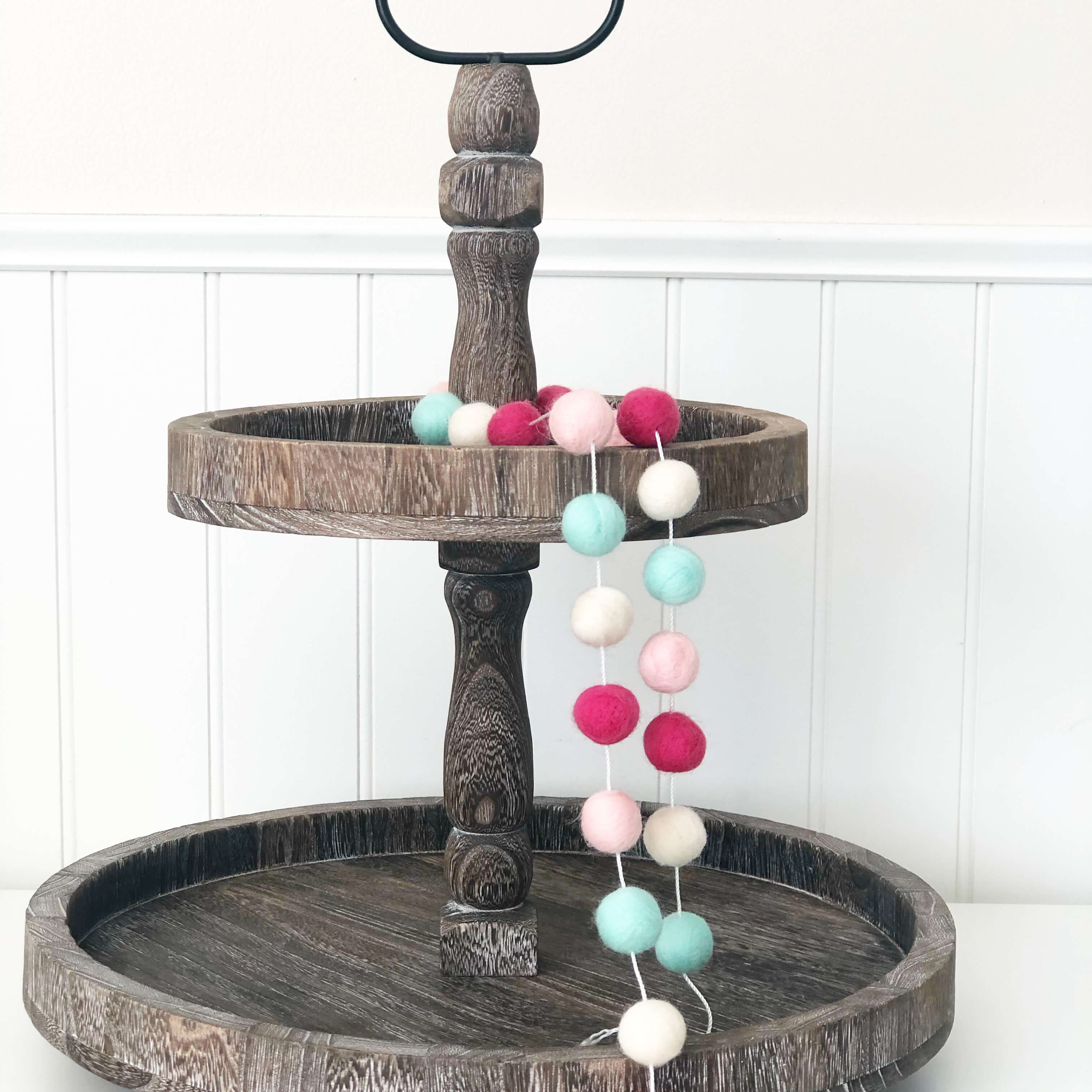 Felt Balls Garland - Valentines