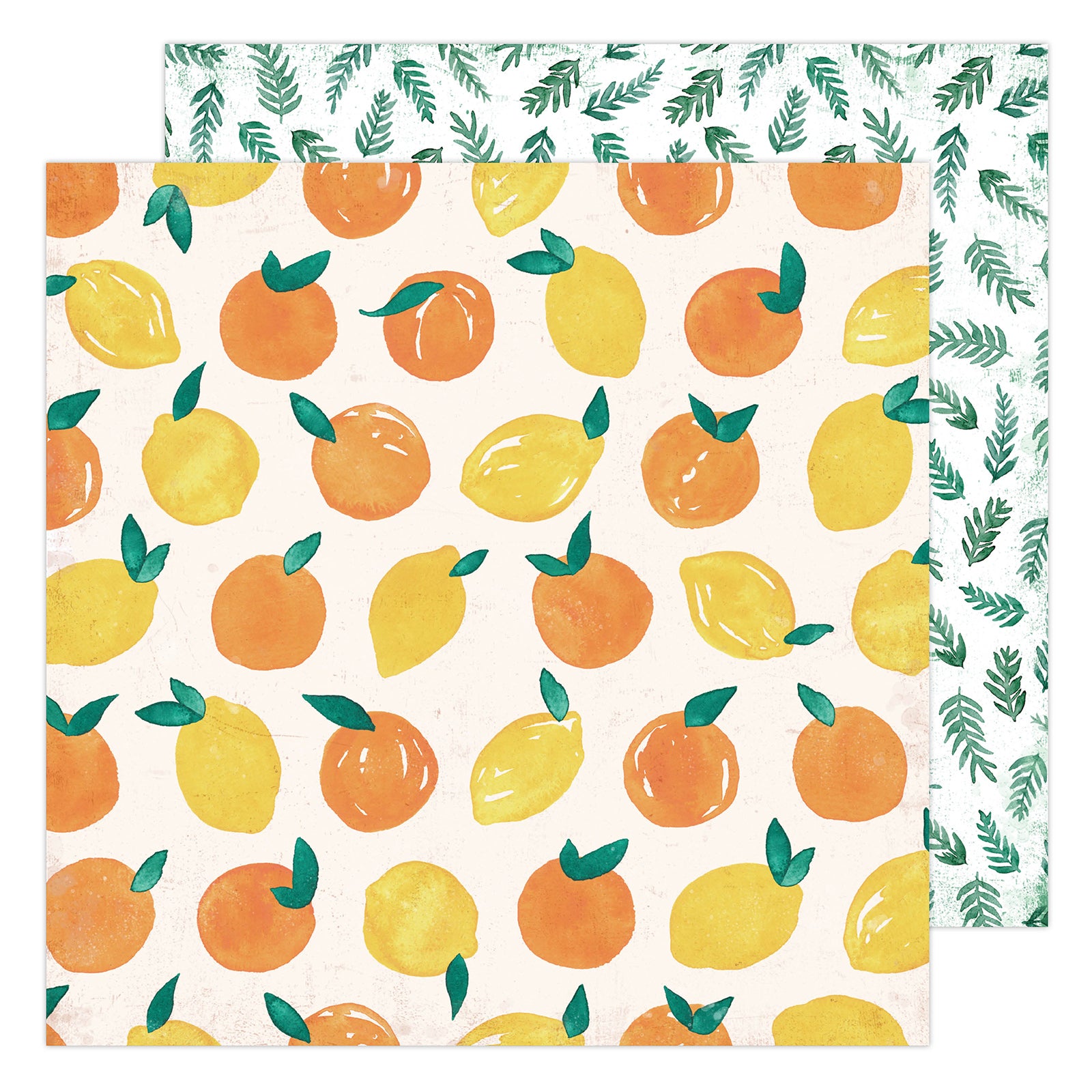 FRESH SQUEEZE Patterned Paper Storyline Chapters by Heidi Swapp