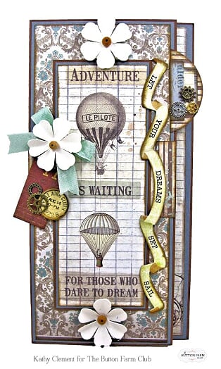 Voyagers Fantastic Card Kit by Kathy Clement ~ TUTORIAL ONLY