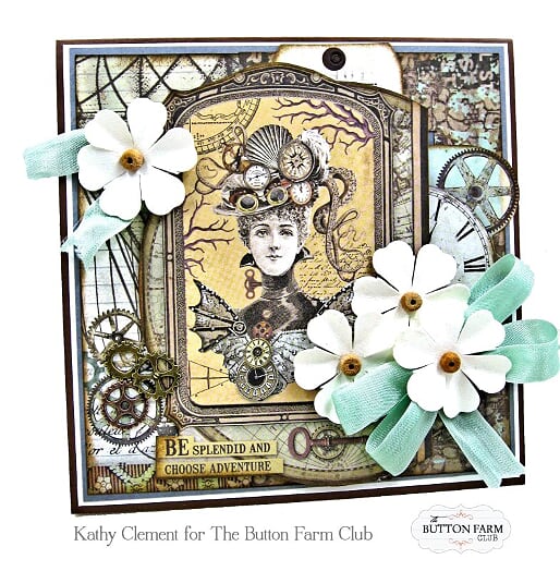 Voyagers Fantastic Card Kit by Kathy Clement ~ TUTORIAL ONLY