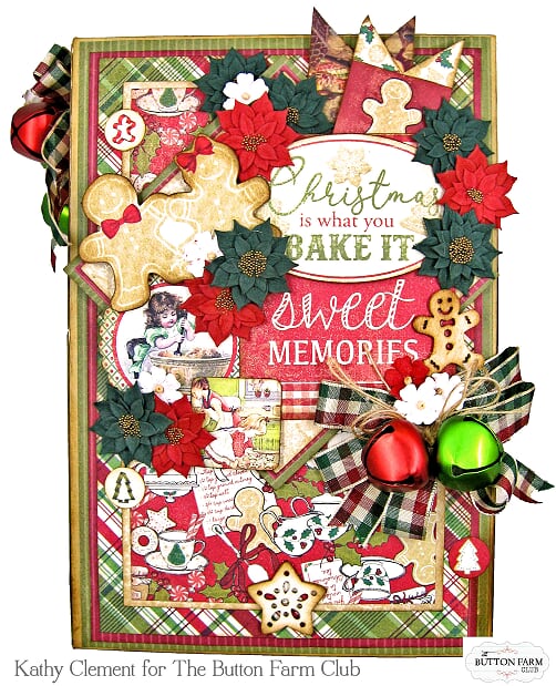 Rejoice Holiday Recipe Album by Kathy Clement - Digital Tutorial