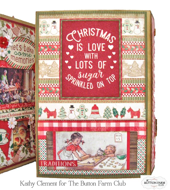 Rejoice Holiday Recipe Album by Kathy Clement - Digital Tutorial