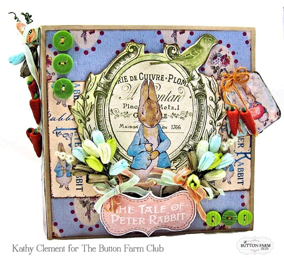 Peter Cottontail Folio by Kathy Clement ~ Digital Tutorial
