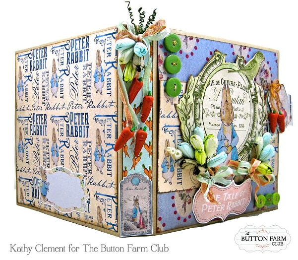 Peter Cottontail Folio by Kathy Clement ~ Digital Tutorial