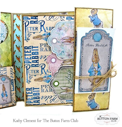 Peter Cottontail Folio by Kathy Clement ~ Digital Tutorial
