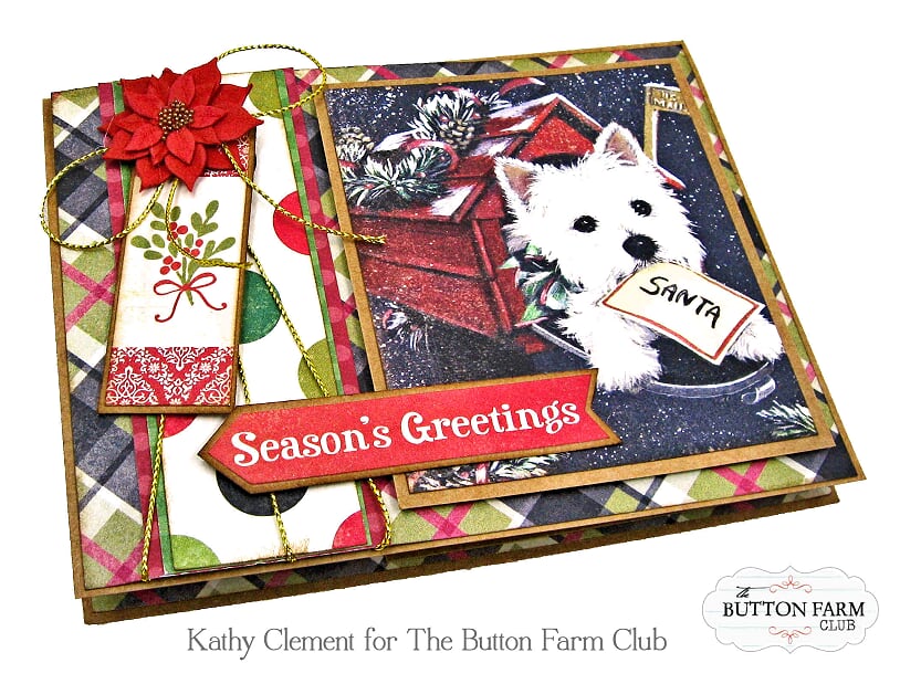 Rejoice Christmas Card Kit by Kathy Clement - Digital Tutorial