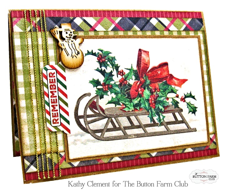 Rejoice Christmas Card Kit by Kathy Clement - Digital Tutorial