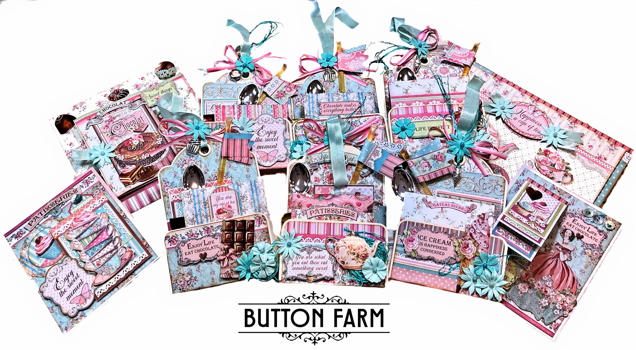 Stamperia Sweety Treat Tags & Interactive Cards Creativity Kit - Digital Tutorial
