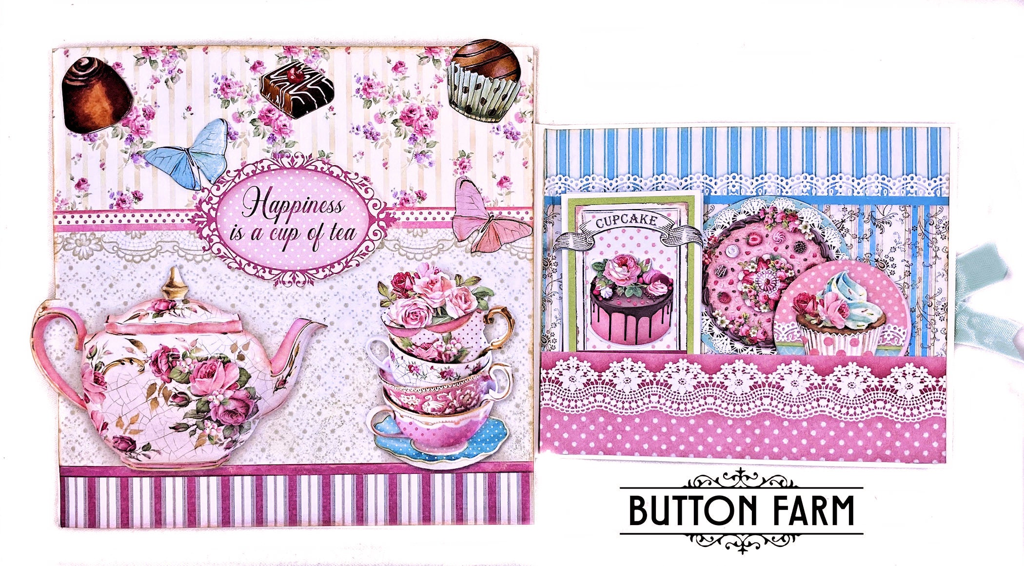 Stamperia Sweety Treat Tags & Interactive Cards Creativity Kit - Digital Tutorial