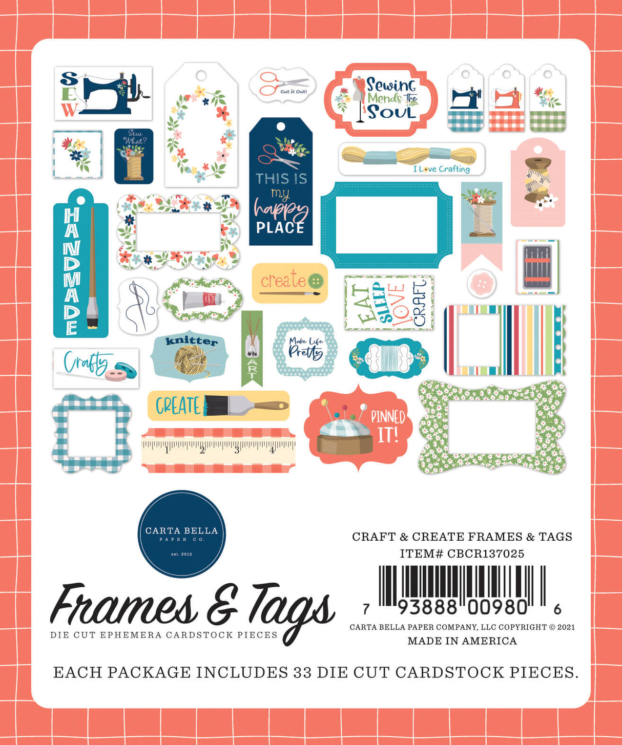 Craft & Create Frames & Tags