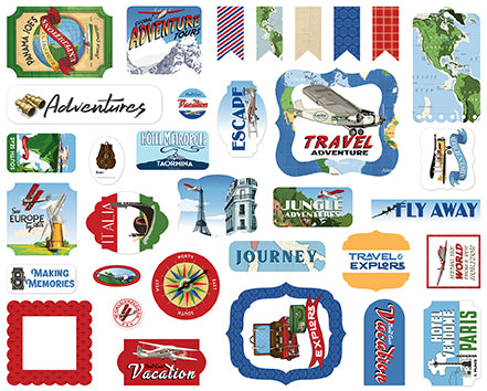 Our Travel Adventure Ephemera