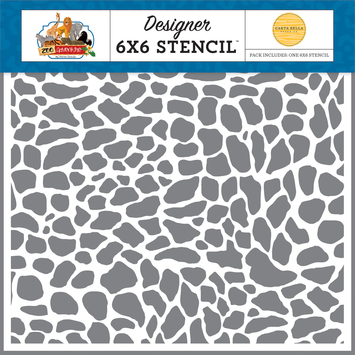 Zoo Adventure - Reptile Stencil