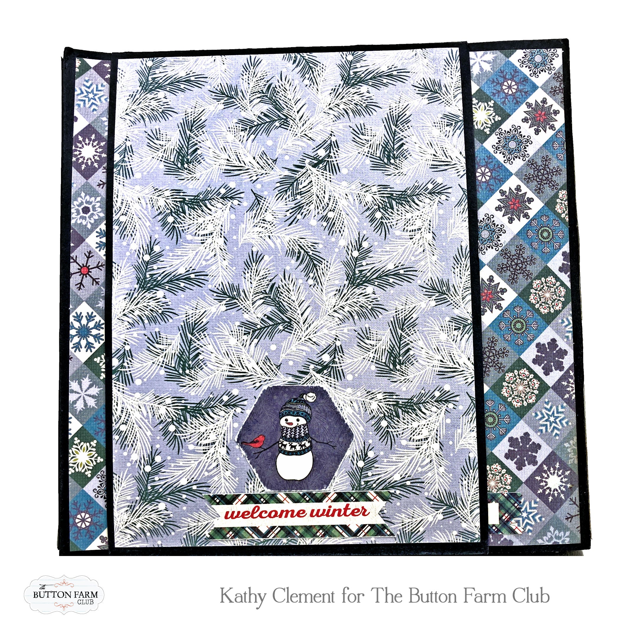 Snow Fall Folio ~ Digital Tutorial