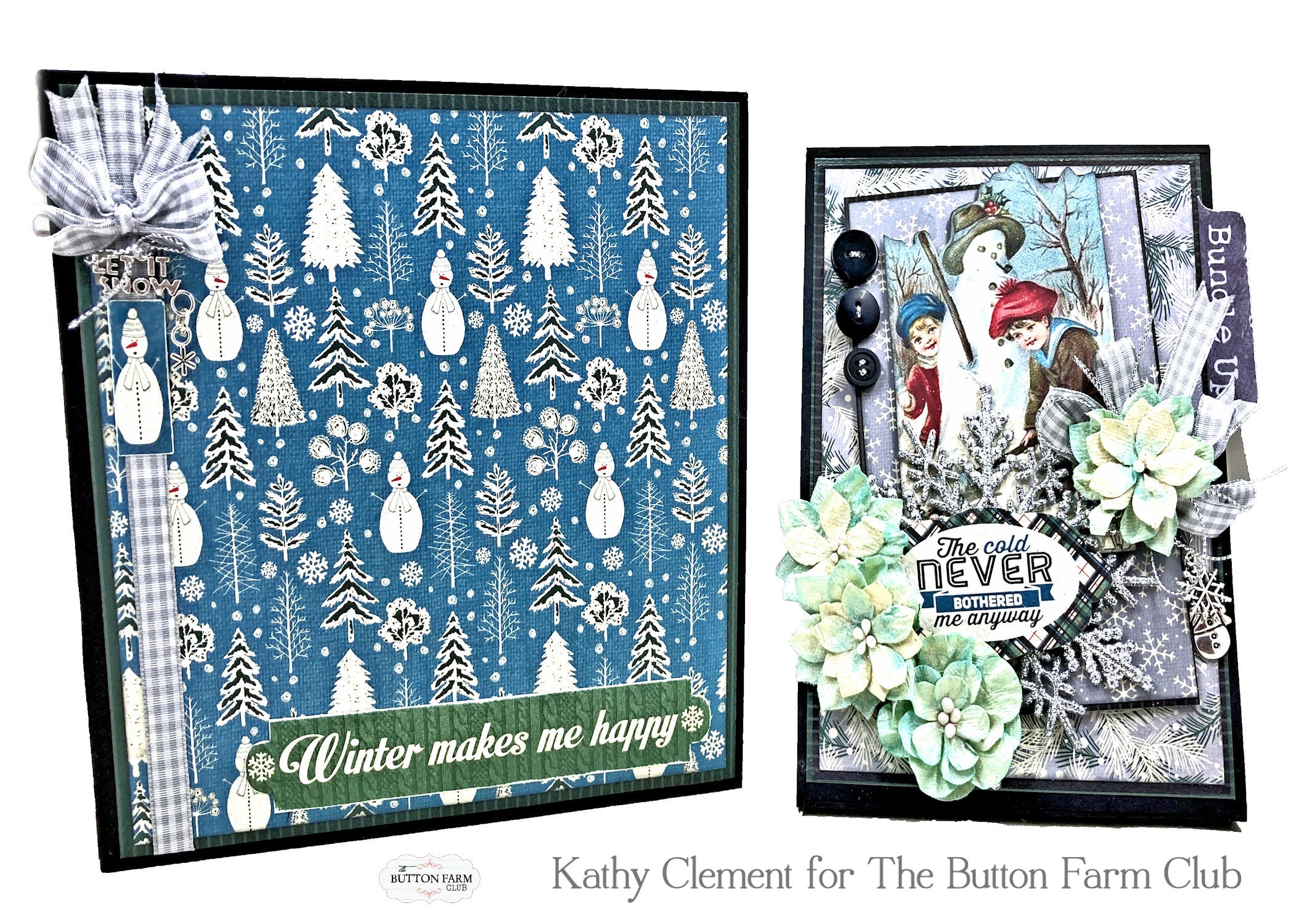 Snow Fall Folio ~ Digital Tutorial