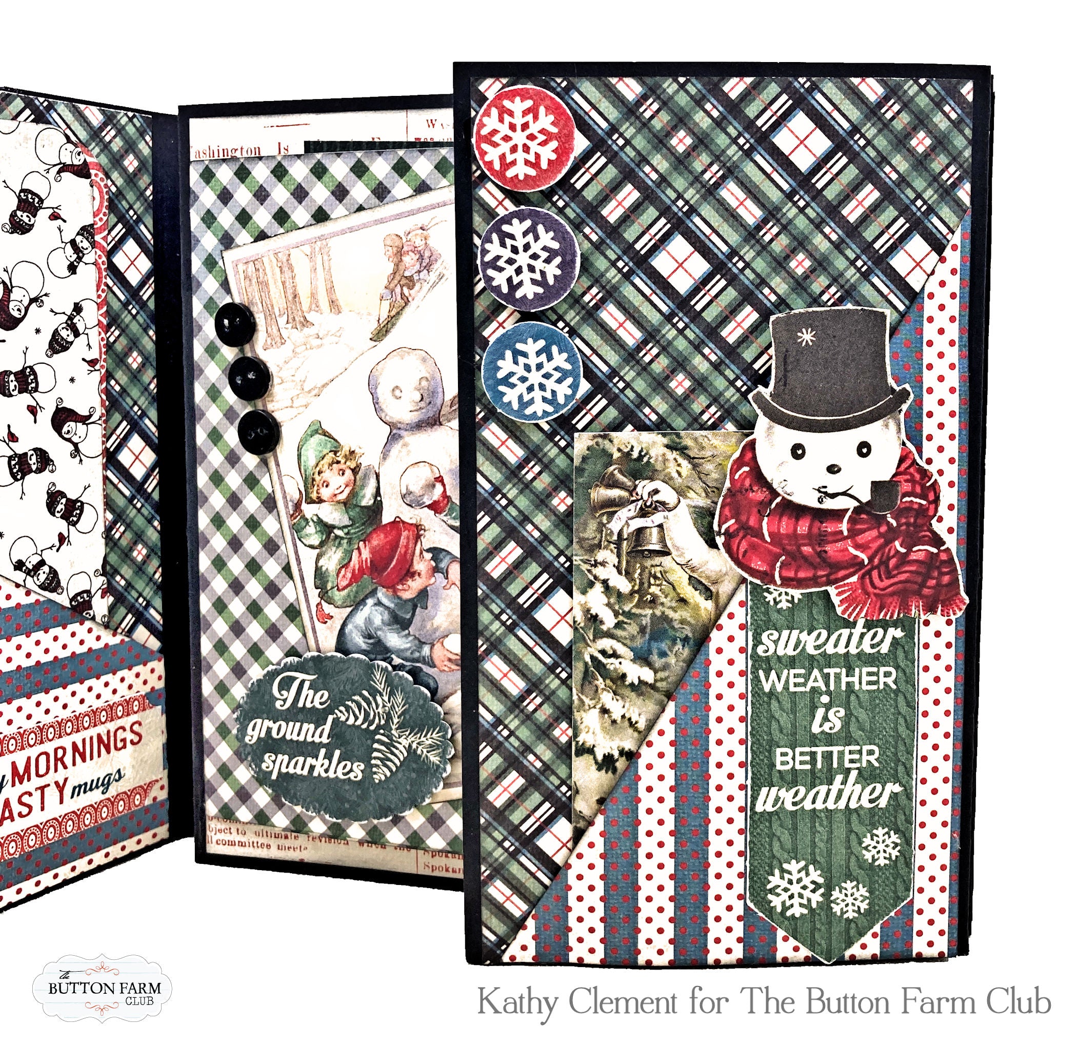 Snow Fall Folio ~ Digital Tutorial