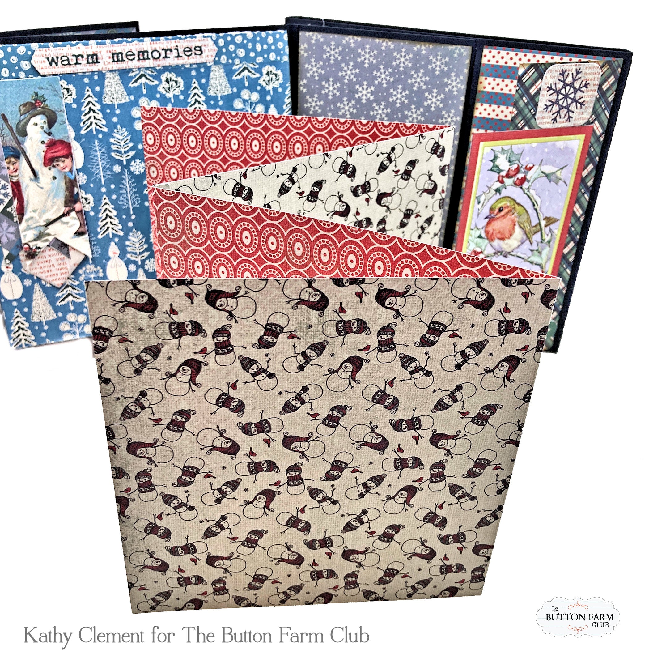 Snow Fall Folio ~ Digital Tutorial