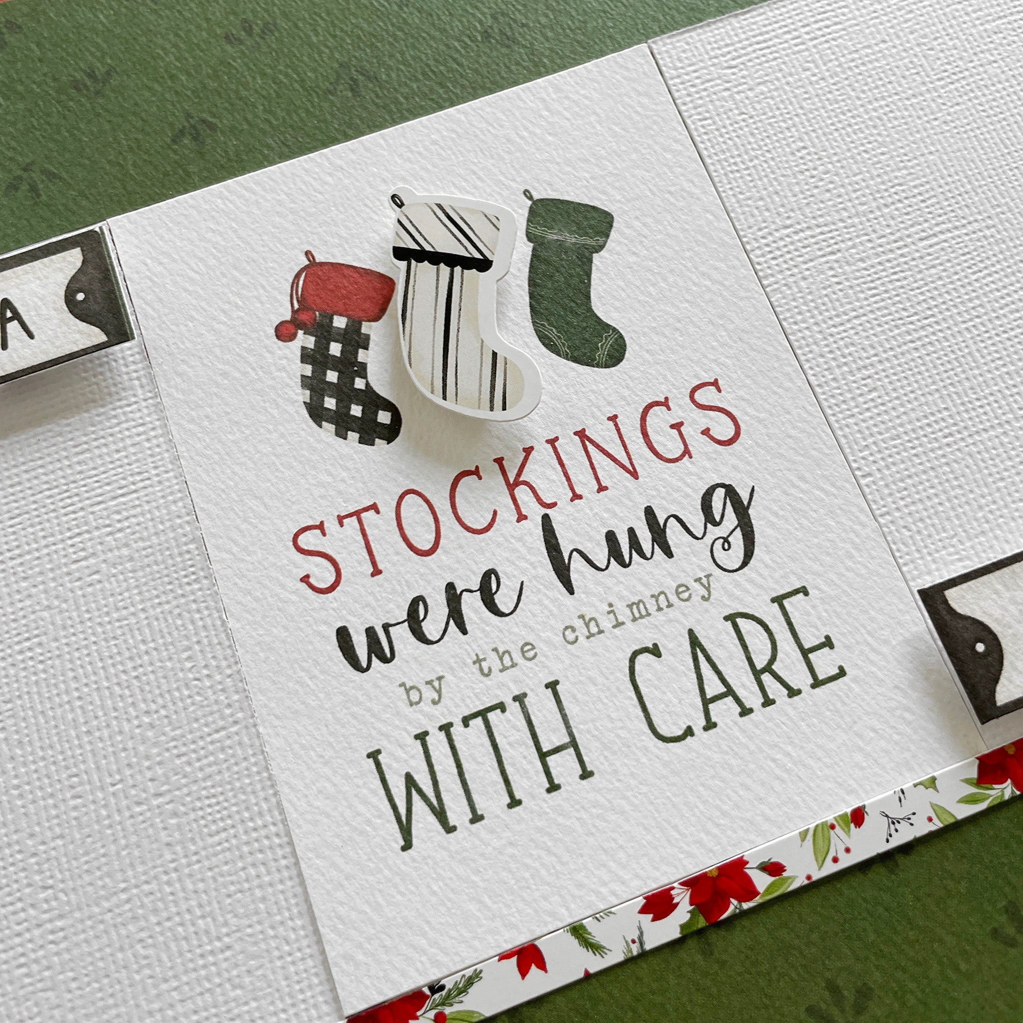 Home for Christmas Page Kit Digital Tutorial