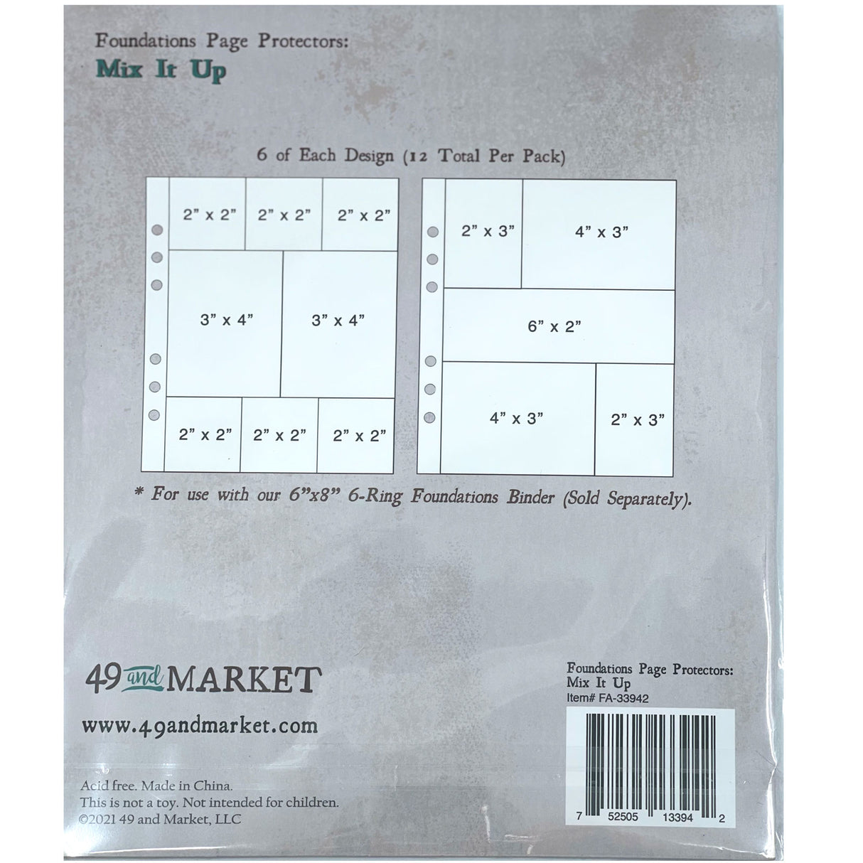Foundations Essential Binder Bundle - Vintage Sky