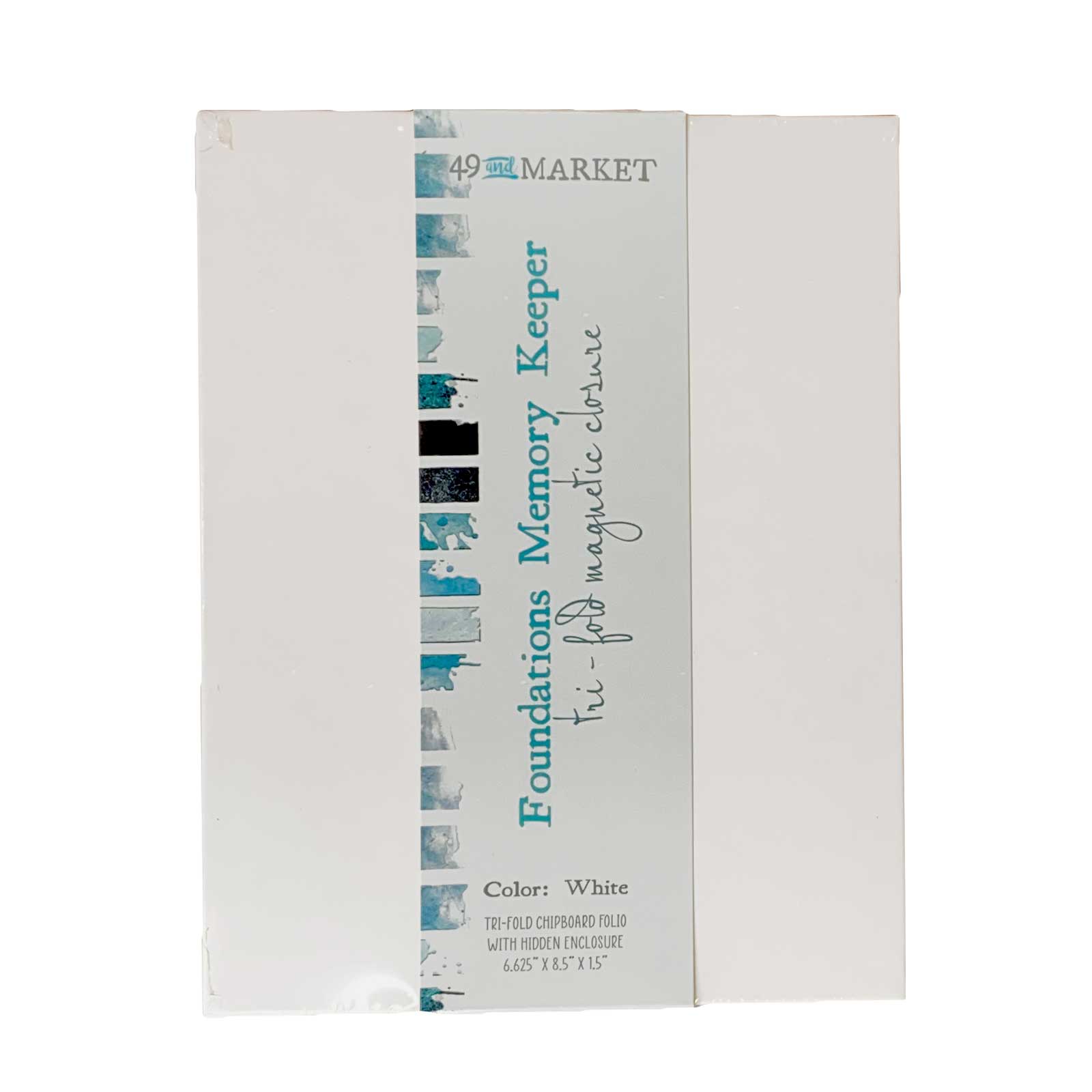 Foundations Memory Keeper – White Tri-Fold