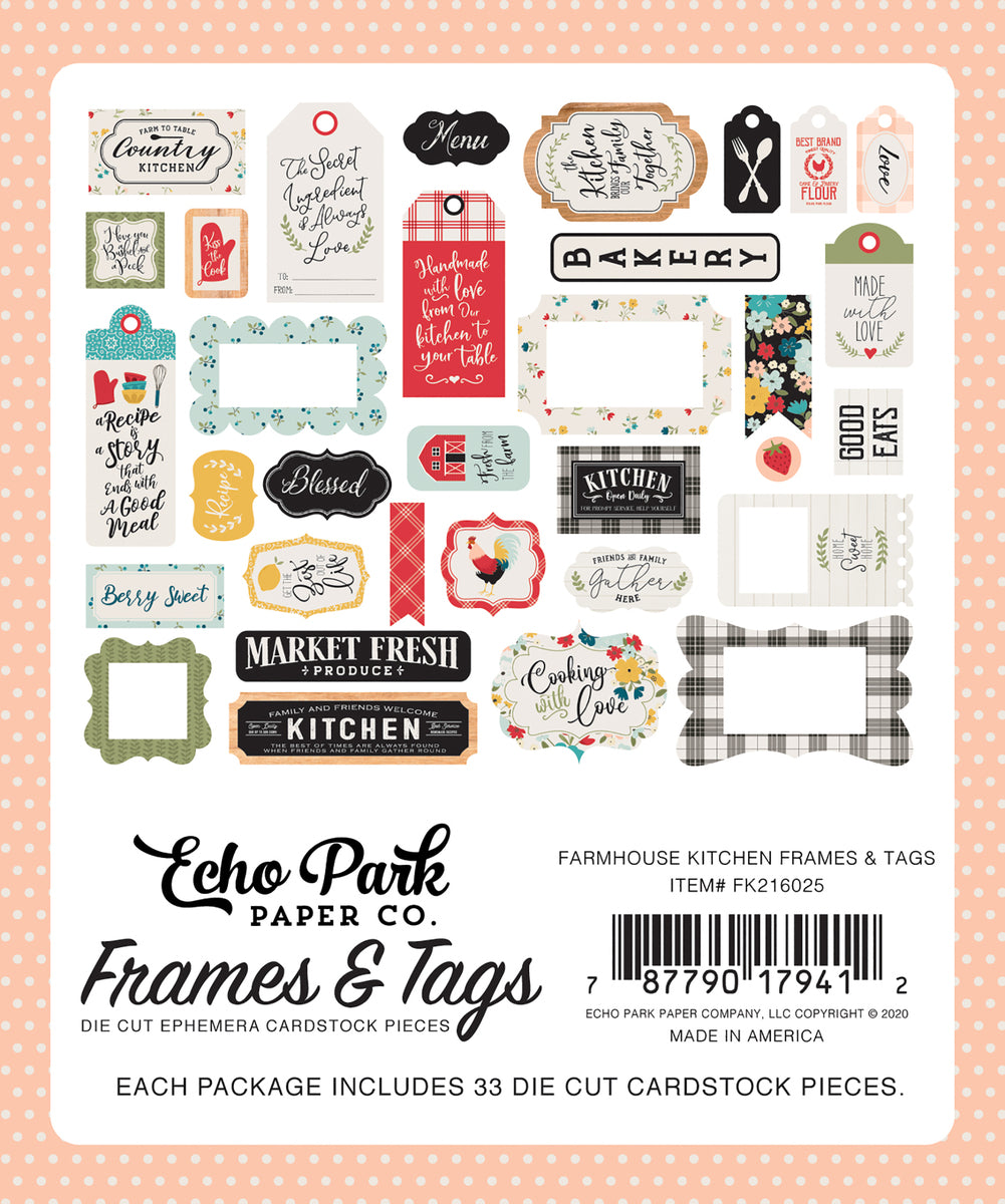 FARMHOUSE KITCHEN FRAMES & TAGS