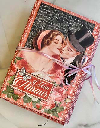 Graphic 45 Monthly Class Series Vol 12 2022 - Mon Amour – Quad-Folio Interactive Album