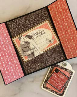 Graphic 45 Card Kit Vol 12 2022 - Mon Amour — Romantic Card Set
